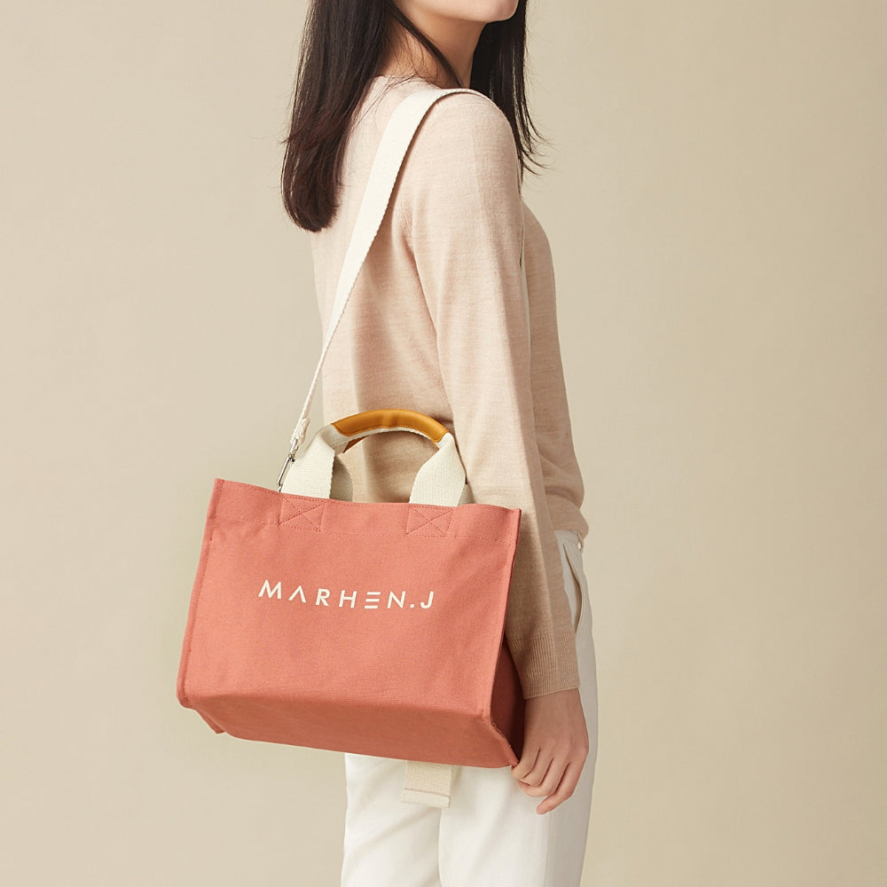 【MARHEN.J】Rico Comfort 帆布包 粉色