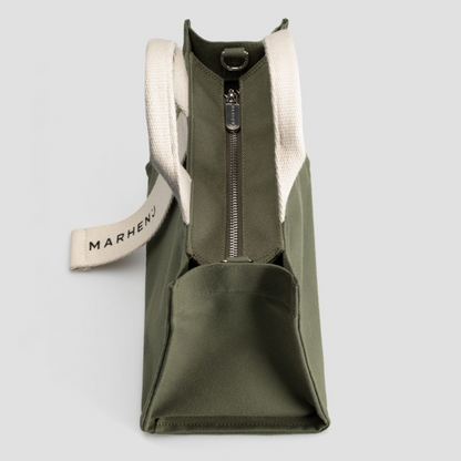 【MARHEN.J】Rico Mini Comfort 帆布包 墨綠色