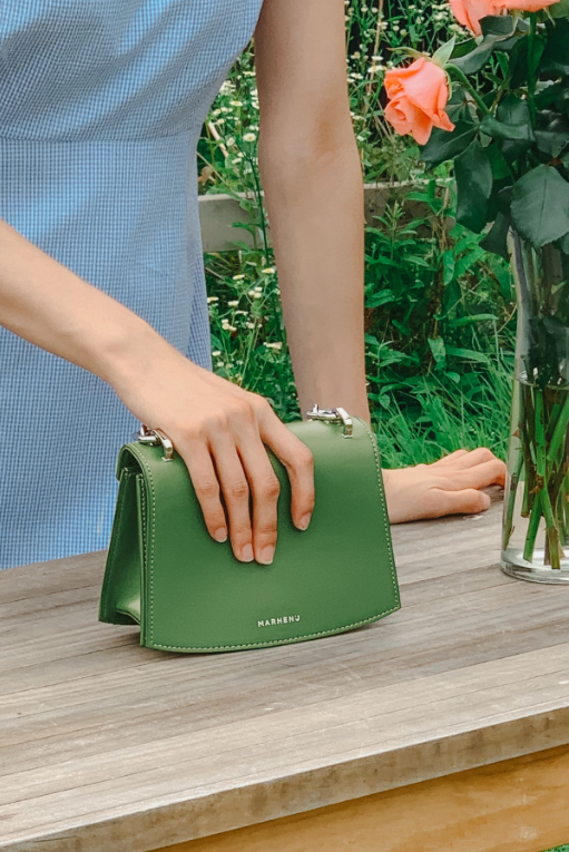 【MARHEN.J】Calla Bag Mini 蘋果皮革三用包 蘋果綠