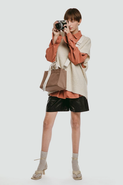 【MARHEN.J】Rico Mini Comfort 帆布包 卡其色
