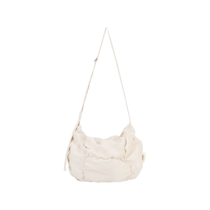 【MARHEN.J】Popcorn Swing 個性街頭爆米花側背包 米色