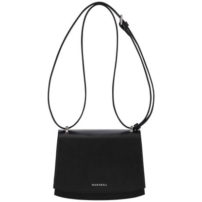 【MARHEN.J】Calla Bag Mini 蘋果皮革三用包 黑色