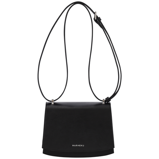 【MARHEN.J】Calla Bag Mini 蘋果皮革三用包 黑色