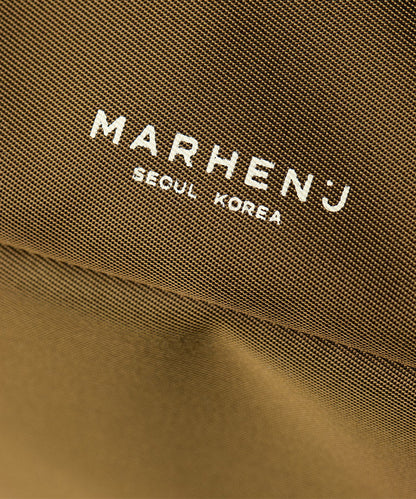 【MARHEN.J】Leanna 橄欖綠抽繩尼龍後背包