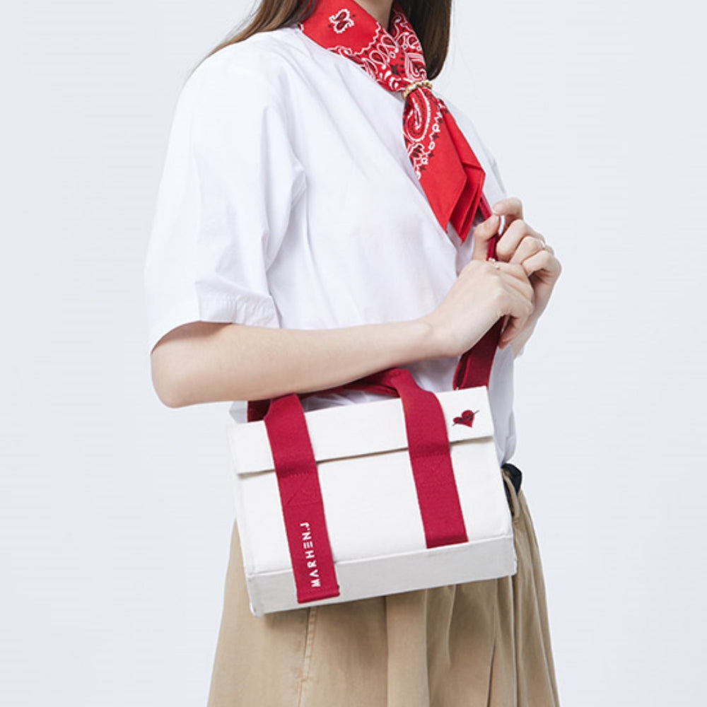【MARHEN.J】Roy Nano 帆布包 心型信號