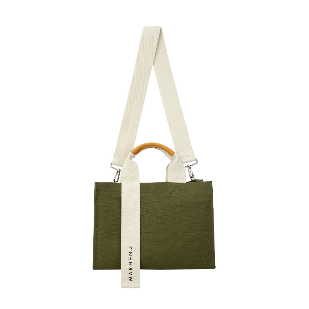 【MARHEN.J】Rico Comfort 帆布包 綠色