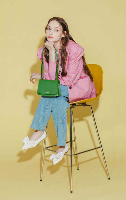【MARHEN.J】Calla Bag Mini 蘋果皮革三用包 蘋果綠