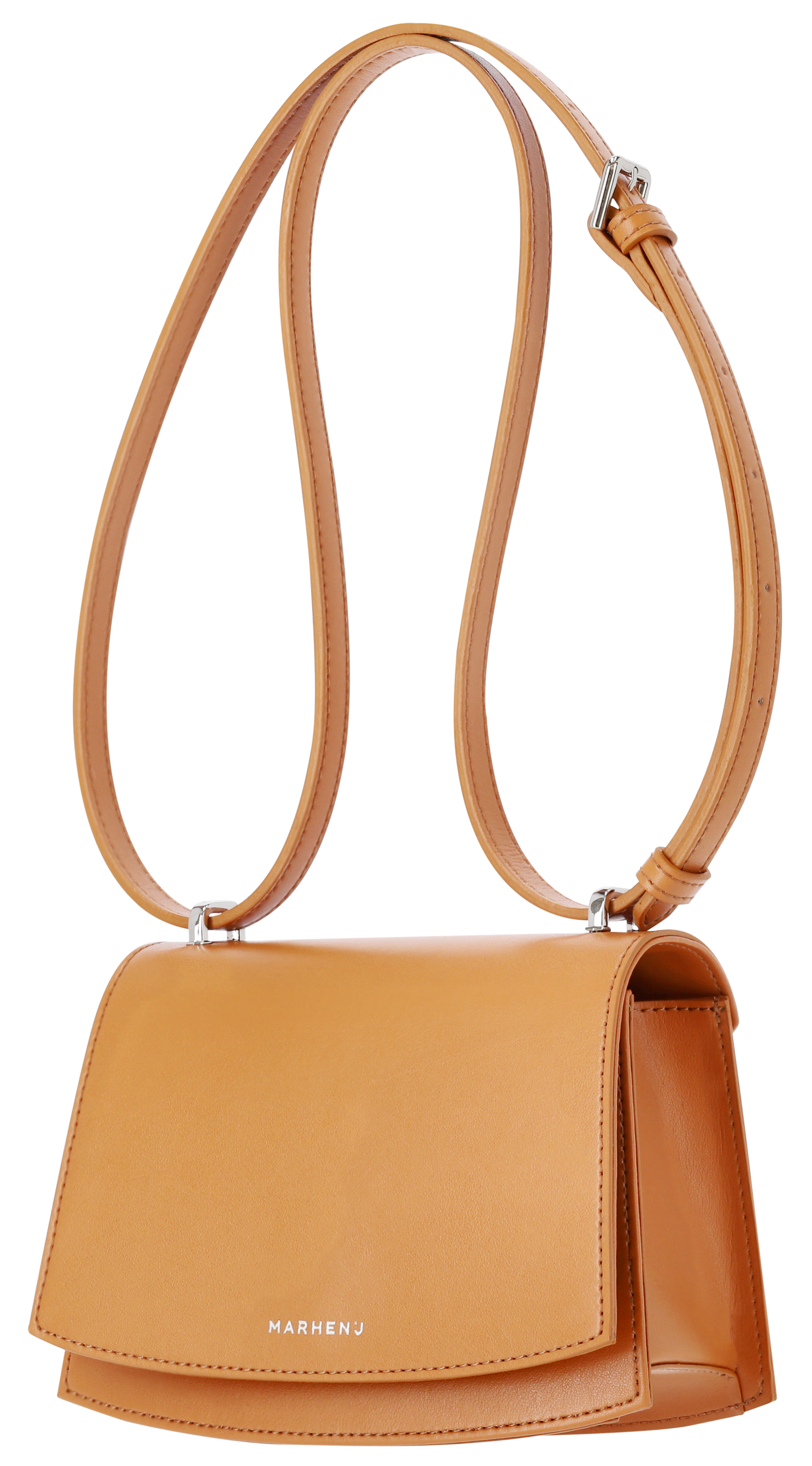 【MARHEN.J】Calla Bag Mini 蘋果皮革三用包 拿鐵棕