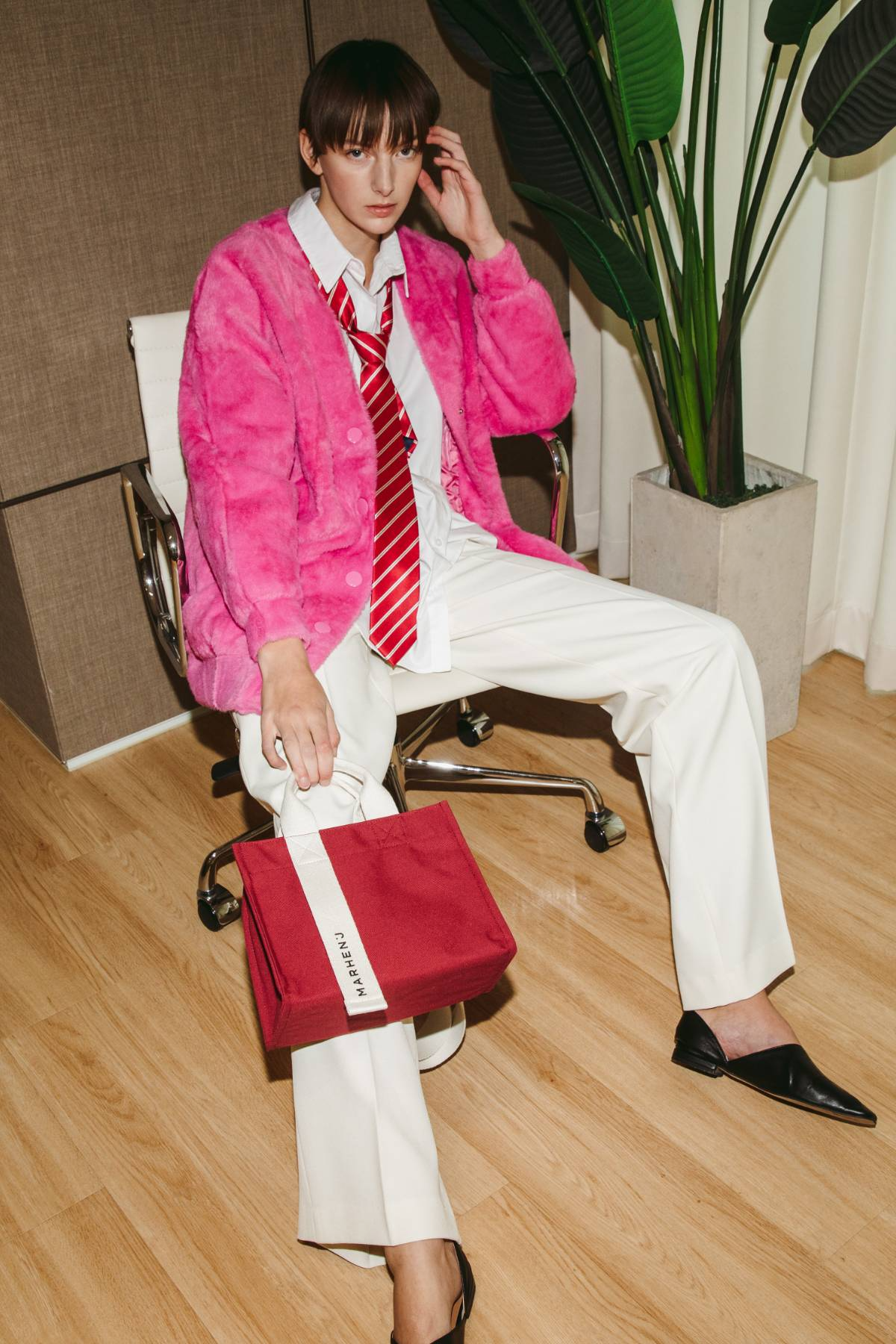 【MARHEN.J】Rico Mini Comfort 帆布包 紅色
