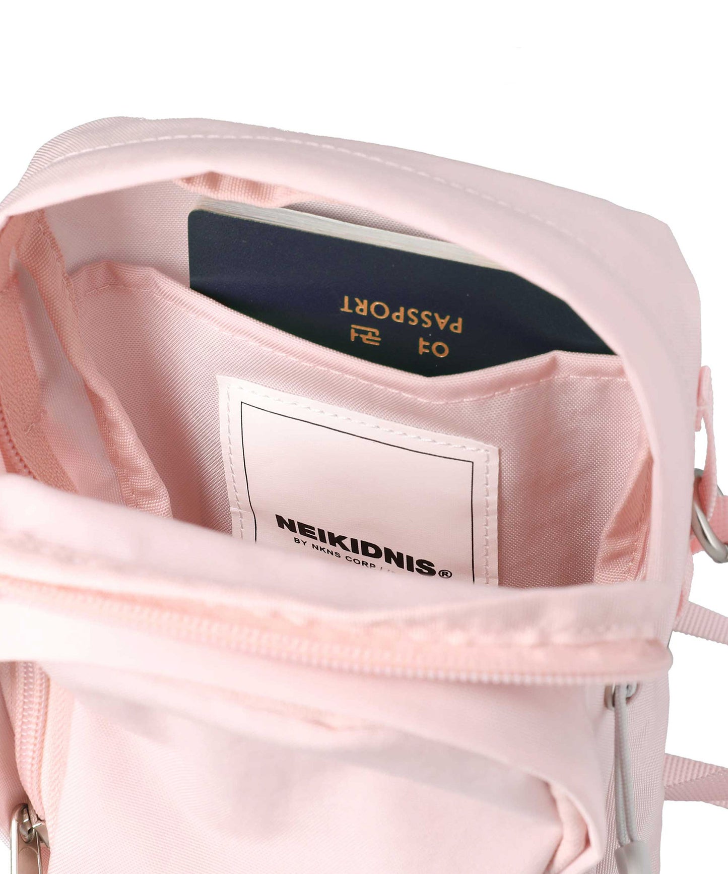 【NEIKIDNIS】MINI POUCH 迷你斜背包_粉色