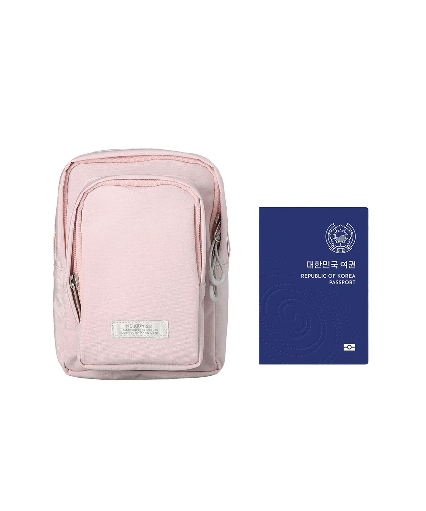 【NEIKIDNIS】MINI POUCH 迷你斜背包_粉色