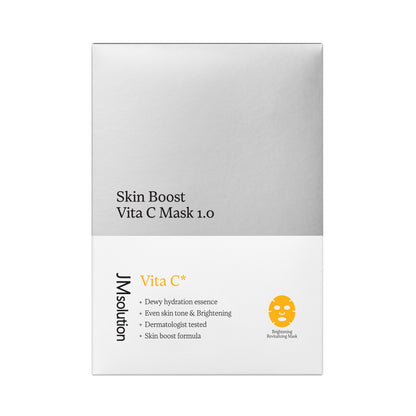 JMSOLUTION SKIN BOOST 維他命C精華面膜