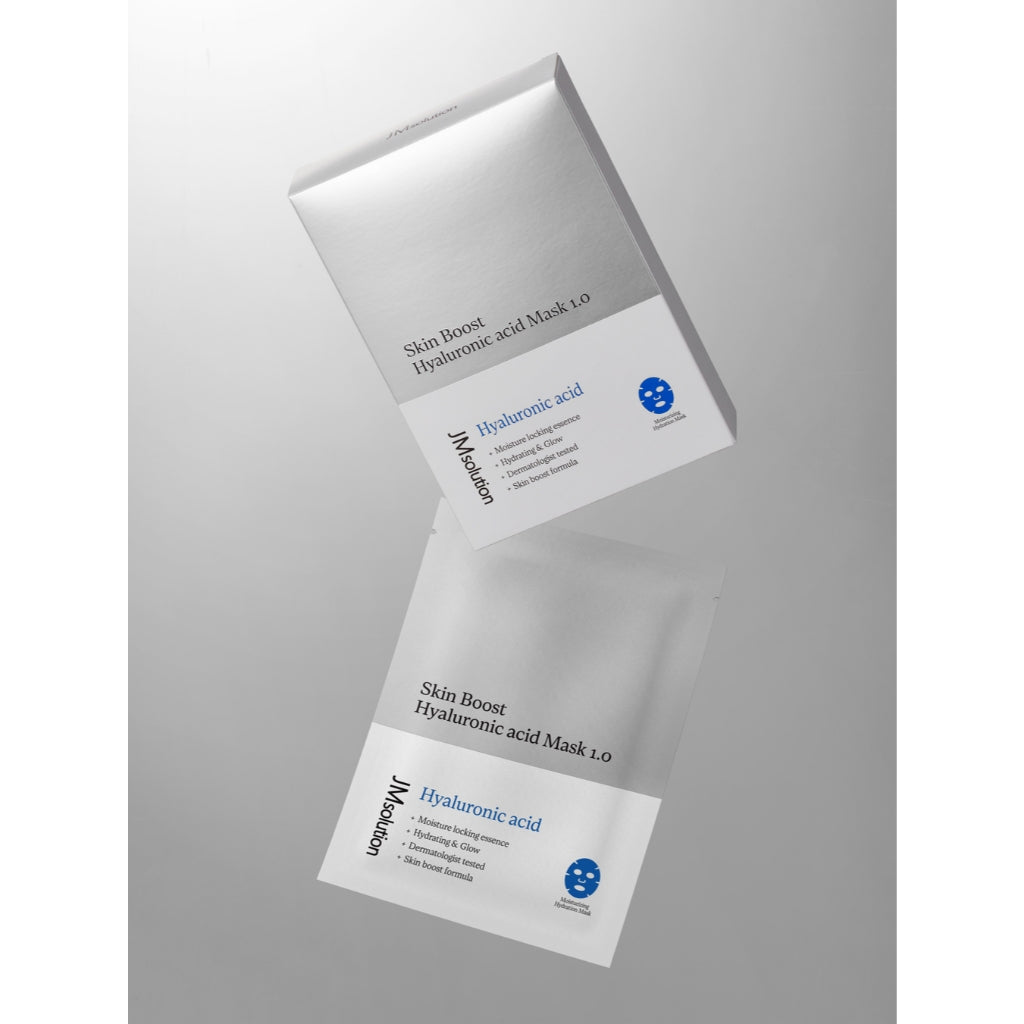 JM SOLUTION SKIN BOOST 玻尿酸精華面膜 1pcs