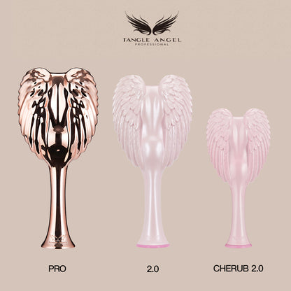 TANGLE ANGEL 2.0 天使按摩髮梳_粉藍漸層(灰梳)